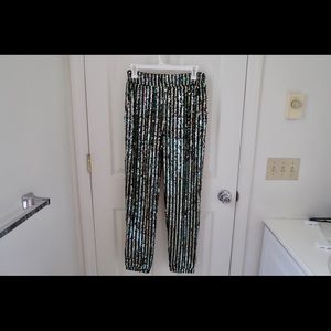 Tularosa Revolve Sequin Striped Jogger Pants